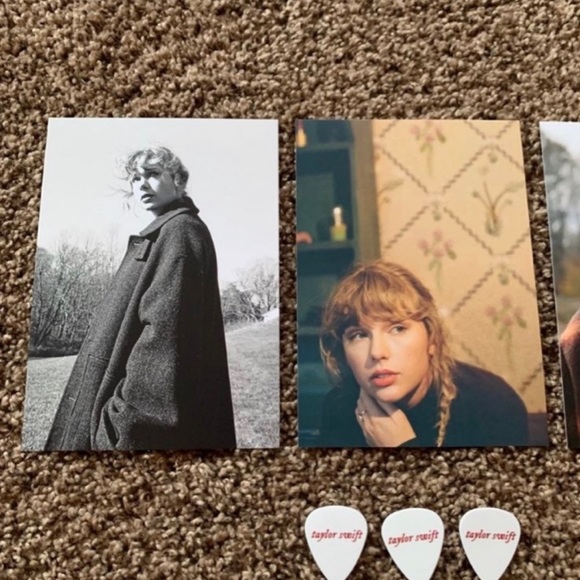 NEW Taylor Swift Folklore Evermore Post Cards - Picture 5 of 6